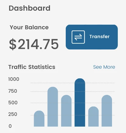 Traffic Income Stats