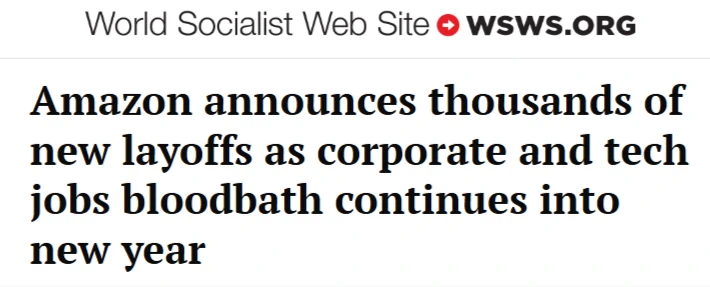Amazon layoffs news