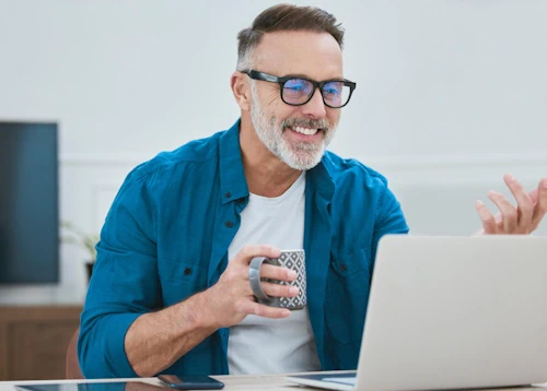 Affiliate marketer enjoying results