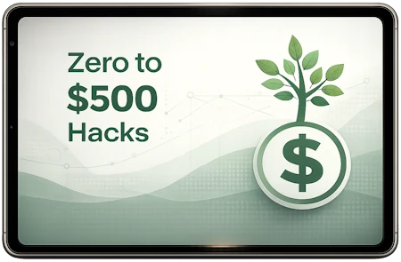 Zero to $500 Hacks